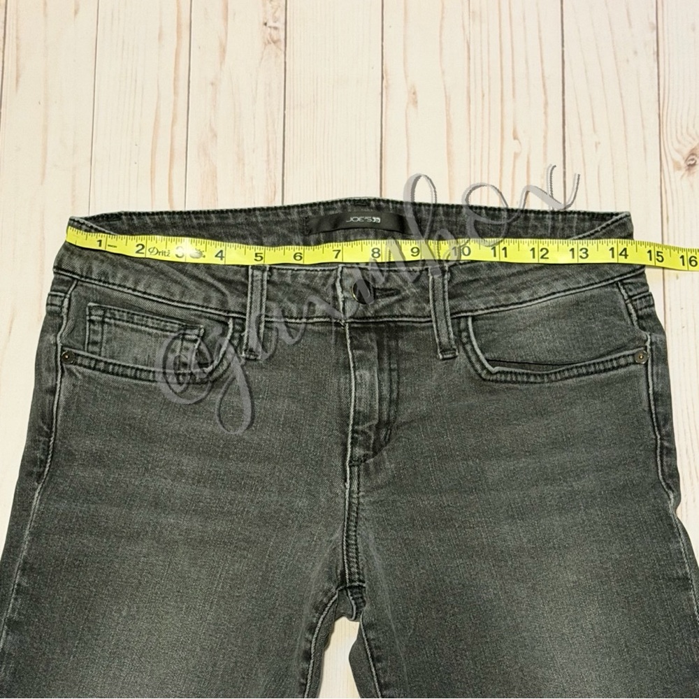 Joe's Jeans The Skinny Electra Dark Gray Size 27 - Picture 7 of 8